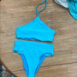 TOAST Swim Blue Bikini NWT